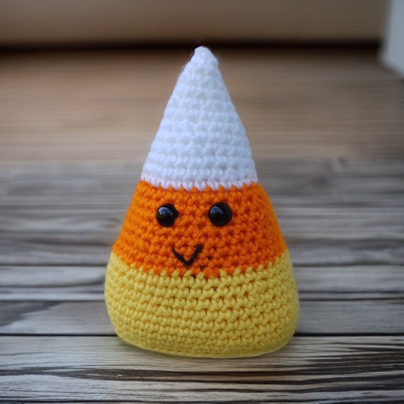 Candy Corn Cutie Free Crochet Pattern