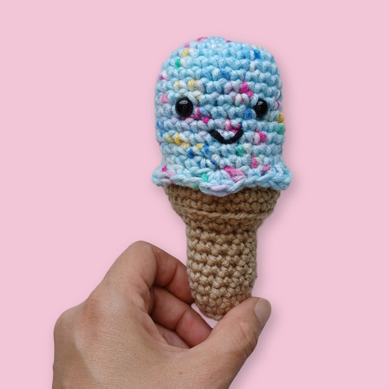 Ice Cream Cone Amigurumi