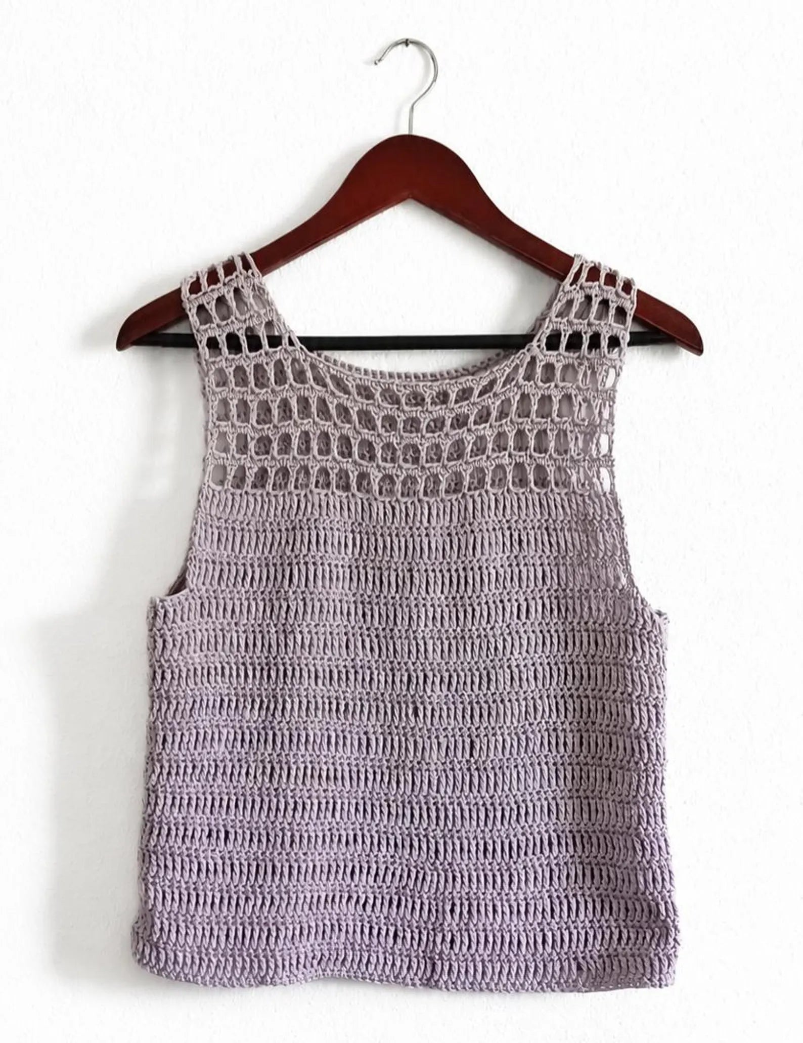 Bonnie Rae Tank Top Crochet Pattern: Easy Mesh Design (Digital Download)