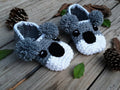 Crochet Koala Slippers Pattern, Toddler & Youth Sizes (PDF Pattern)