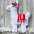 Crochet Llama Snuggle Pillow Pattern, Easy Stuffed Animal (PDF Pattern)