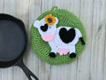 Bella Cow Applique Crochet Pattern, Farm Decoration (PDF Pattern)