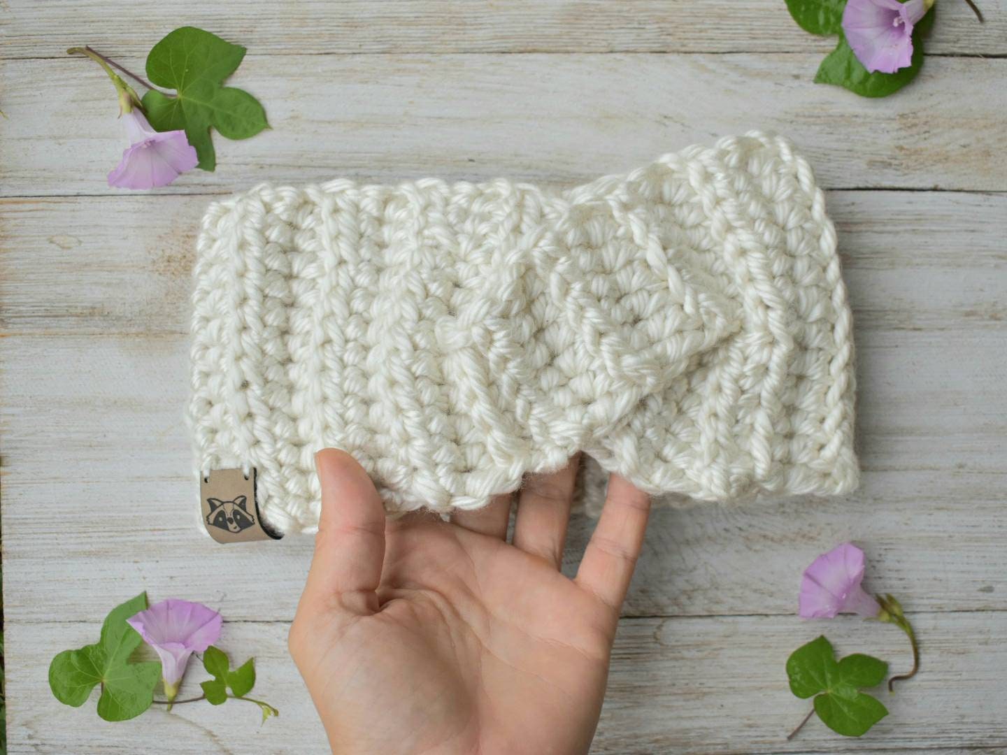 Crochet Half Twist Headband Pattern, Easy Twisted Ear Warmer (PDF Pattern)