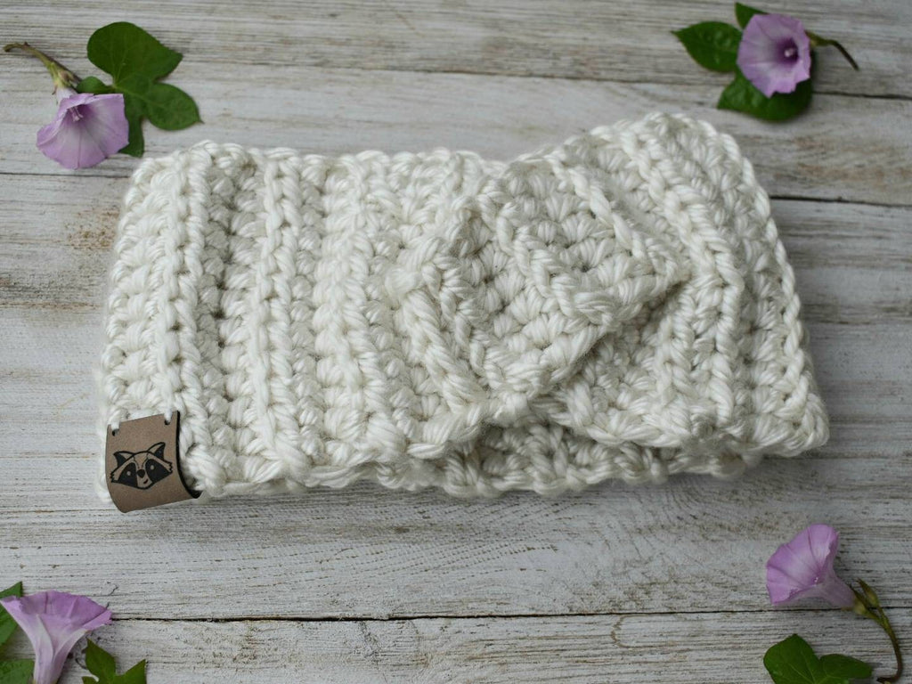 Crochet Half Twist Headband Pattern, Easy Twisted Ear Warmer (PDF Pattern)