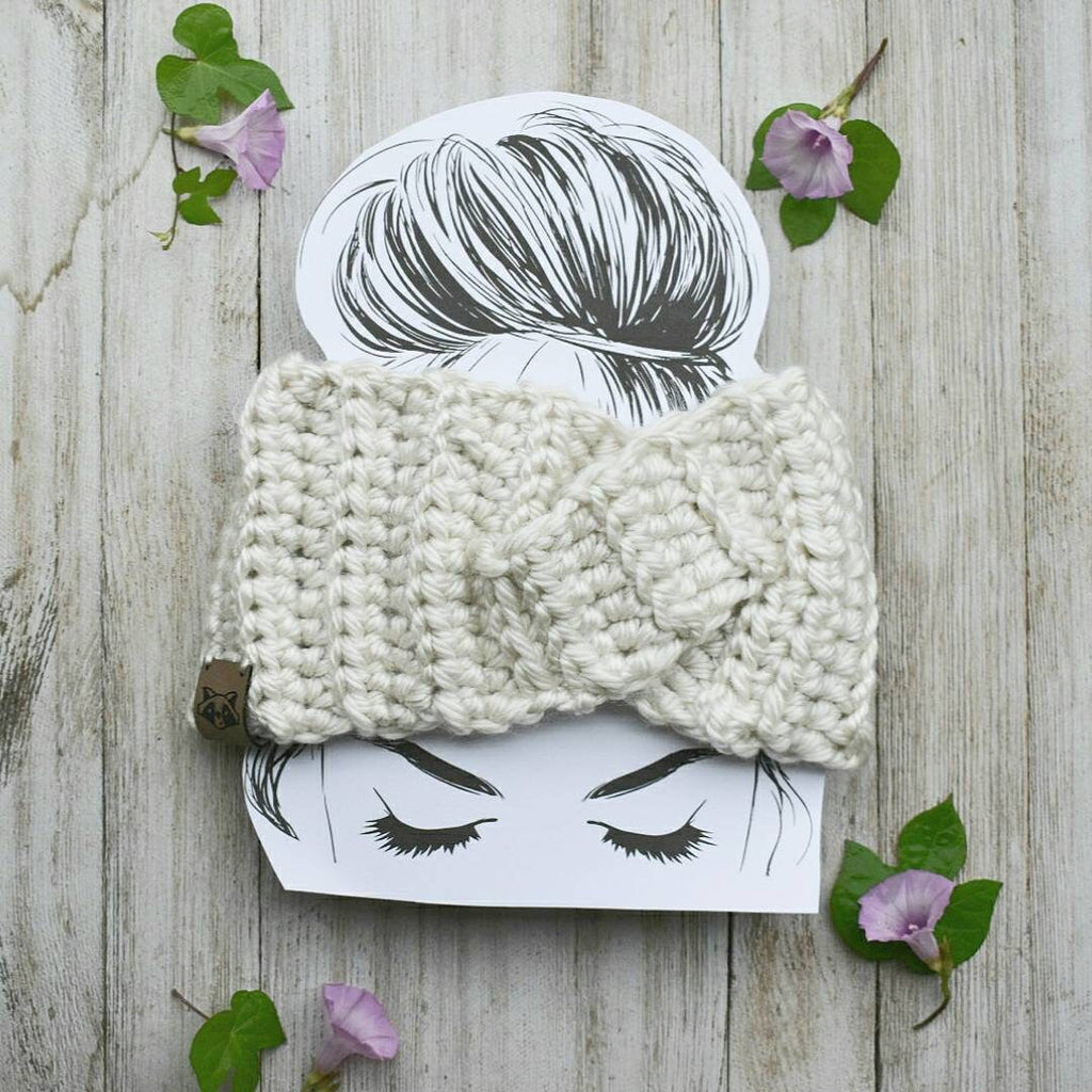 Crochet Half Twist Headband Pattern, Easy Twisted Ear Warmer (PDF Pattern)