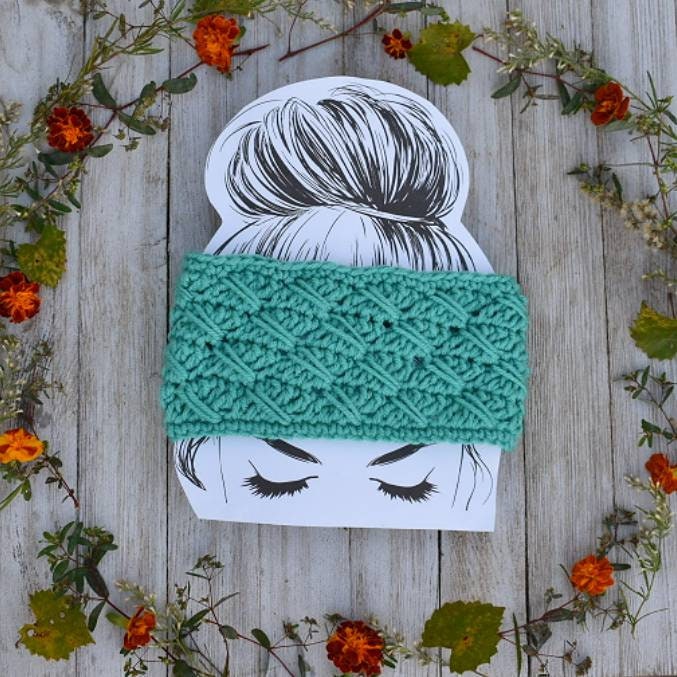 Crochet Tally Time Headband Pattern, Easy Earwarmer (PDF Pattern)