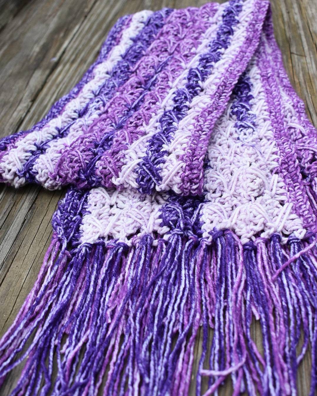 TallyTime Crochet Scarf Pattern, Easy Beginner Winter Accessory (PDF Pattern)