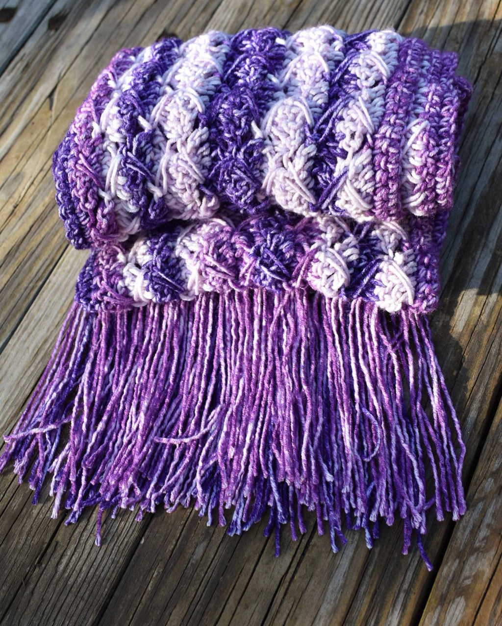 TallyTime Crochet Scarf Pattern, Easy Beginner Winter Accessory (PDF Pattern)
