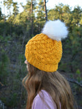 Easy Crochet Slouch Hat Pattern, Women's Winter Beanie (PDF Pattern)