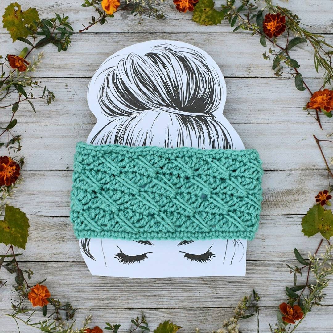 Crochet Tally Time Headband Pattern, Easy Earwarmer (PDF Pattern)
