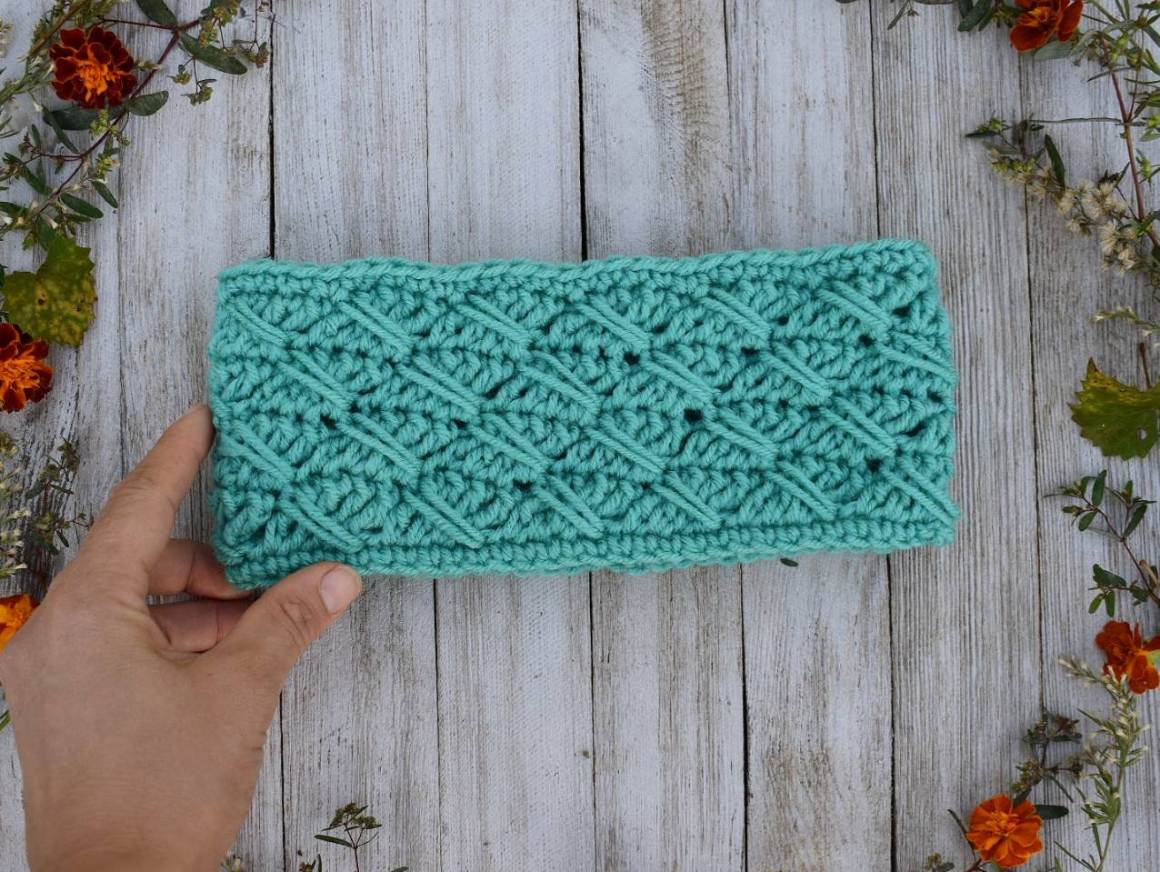 Crochet Tally Time Headband Pattern, Easy Earwarmer (PDF Pattern)