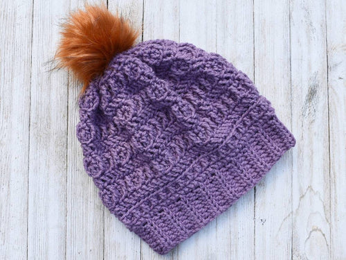 Aspalaga Slouch Hat Crochet Pattern, Easy Winter Beanie (PDF Pattern)
