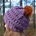 Aspalaga Slouch Hat Crochet Pattern, Easy Winter Beanie (PDF Pattern)