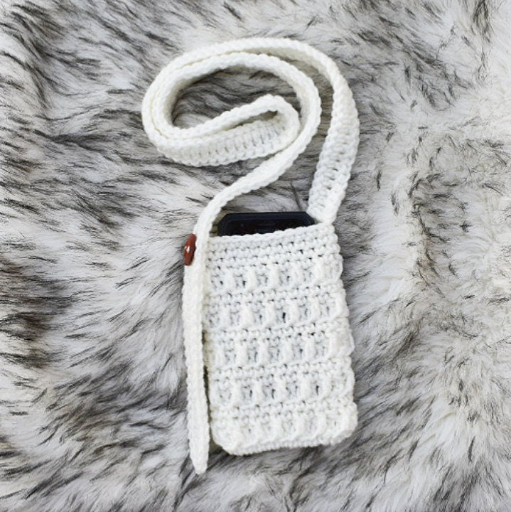 Crochet Phone Bag Pattern – Easy Beginner Purse (PDF Pattern)