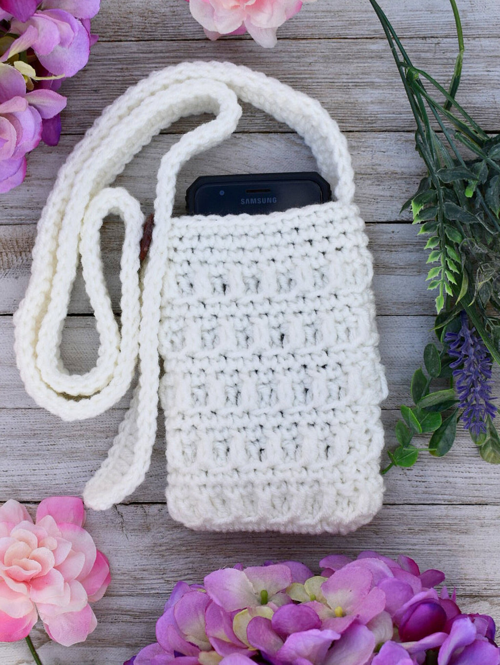 Crochet Phone Bag Pattern – Easy Beginner Purse (PDF Pattern)