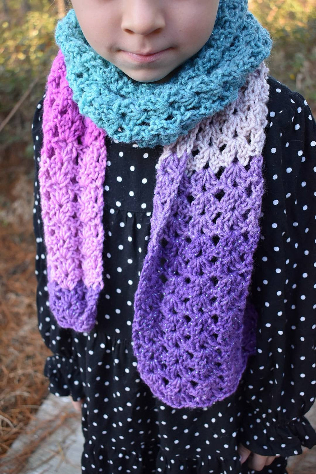 Crochet Scarf Pattern, Easy Beginner Scarves (Digital Download)