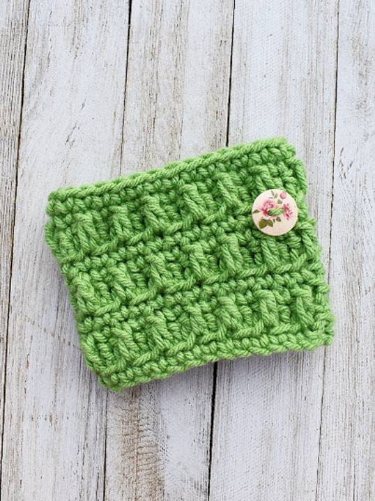 Easy Crochet Cup Cozy Pattern – Beginner Friendly (PDF Pattern)