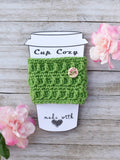 Easy Crochet Cup Cozy Pattern – Beginner Friendly (PDF Pattern)