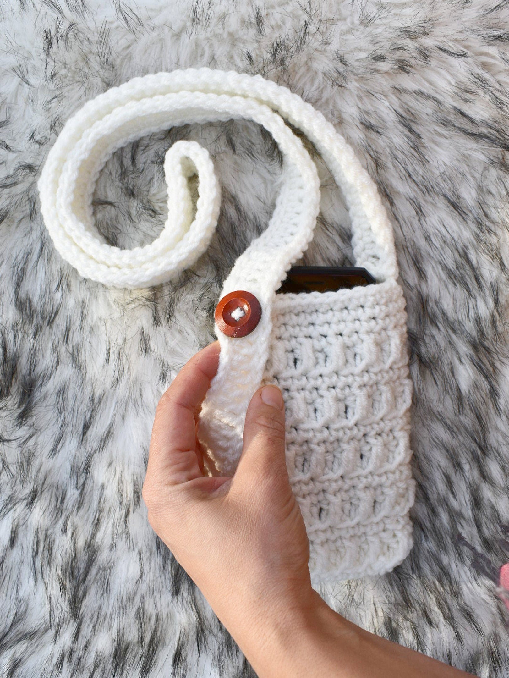 Crochet Phone Bag Pattern – Easy Beginner Purse (PDF Pattern)