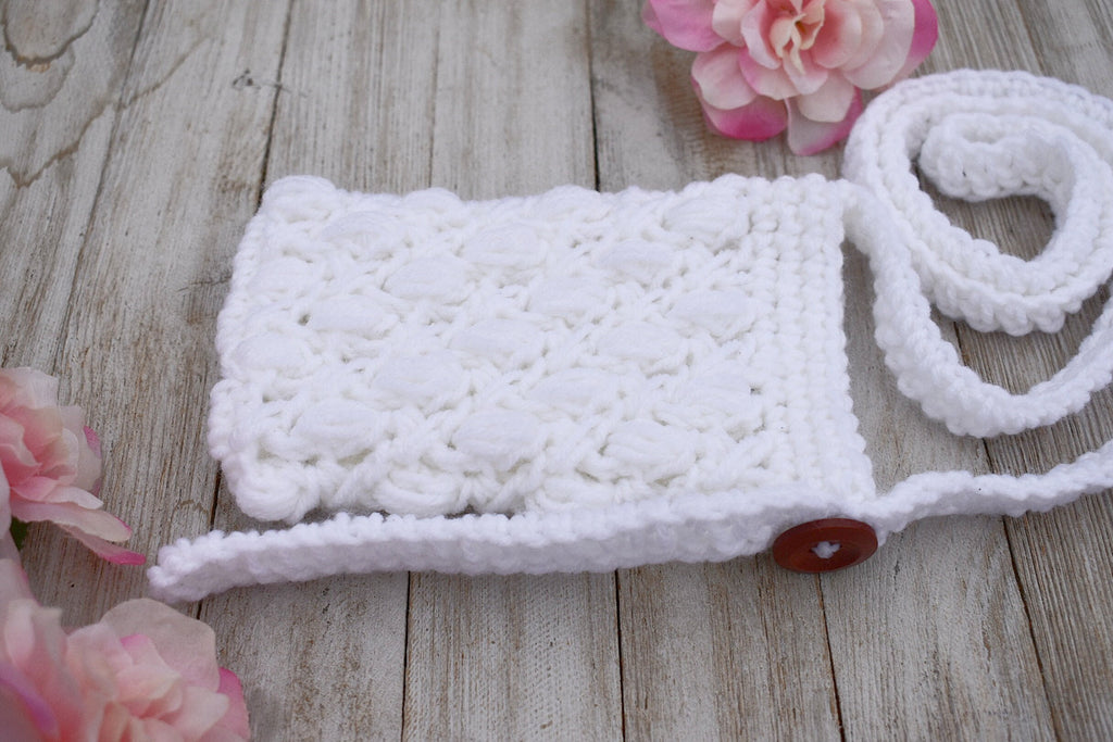 Crochet Phone Bag Pattern – Easy Minimalist Crossbody Purse (PDF Pattern)