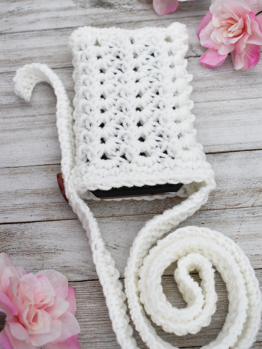 Crochet Phone Bag Pattern – Easy Crossbody Purse (PDF Pattern)