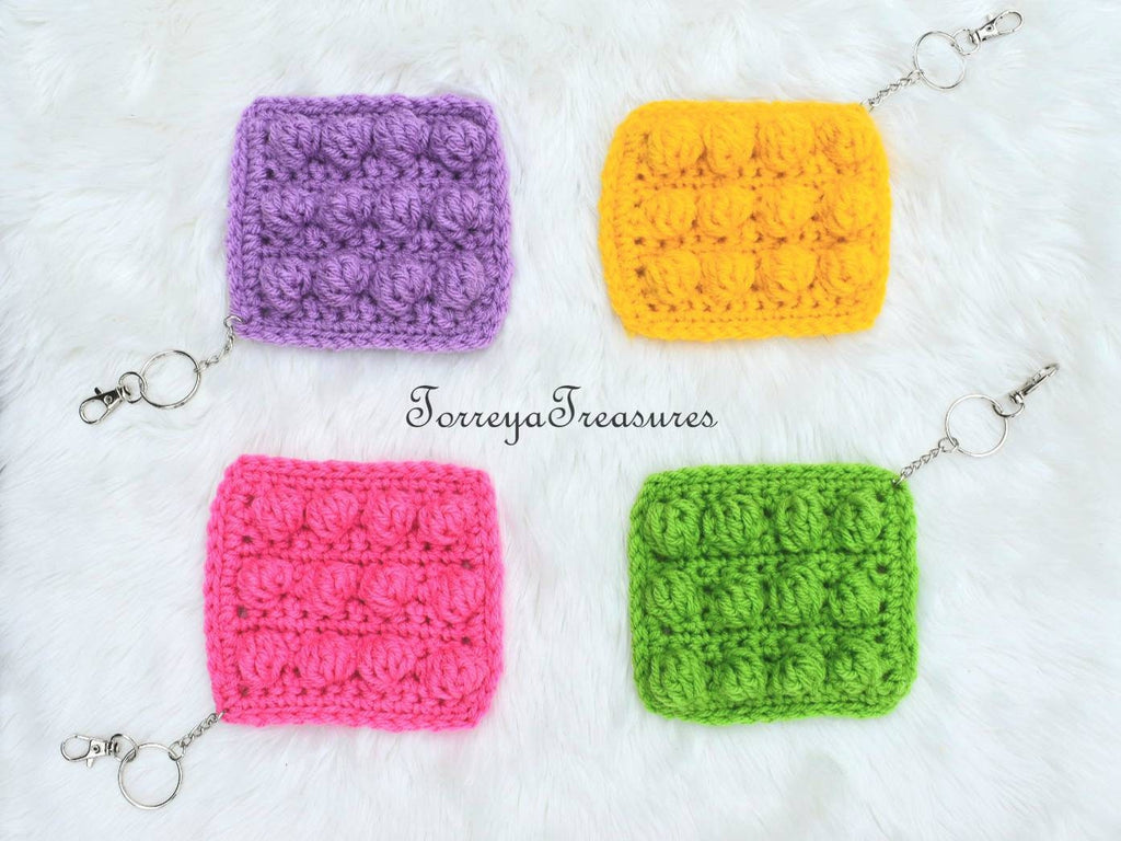 Bobble Pop Fidget Toy Crochet Pattern, instant download crochet instructions, digital pdf download, stocking stuffer toy, kids party favors