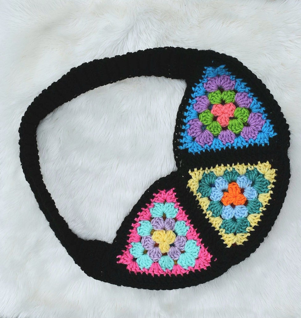 Crochet Granny Square Bum Bag Pattern, Festival Waist Bag (PDF Pattern)