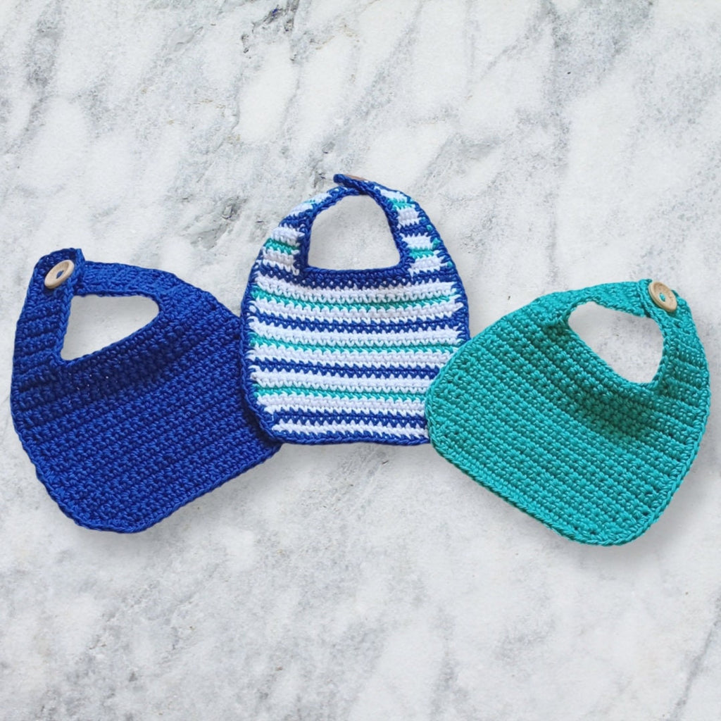 Basic Baby Bib Crochet Pattern: Beginner-Friendly Appliqué (PDF Pattern)