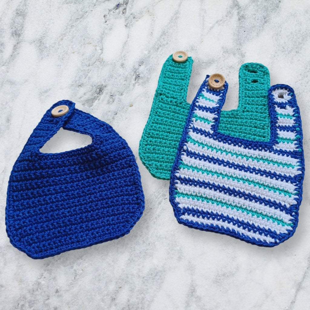 Basic Baby Bib Crochet Pattern: Beginner-Friendly Appliqué (PDF Pattern)