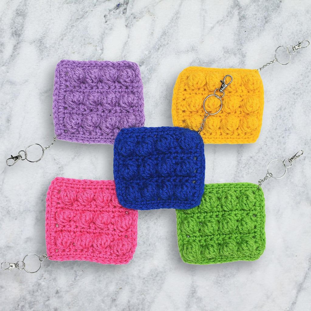 Bobble Pop Fidget Toy Crochet Pattern, instant download crochet instructions, digital pdf download, stocking stuffer toy, kids party favors