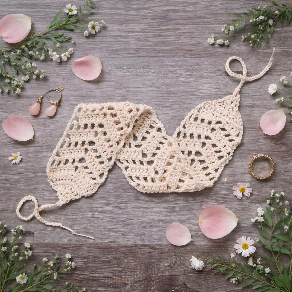Chevron Lace Headband Crochet Pattern Instant Download PDF Crochet Tutorial